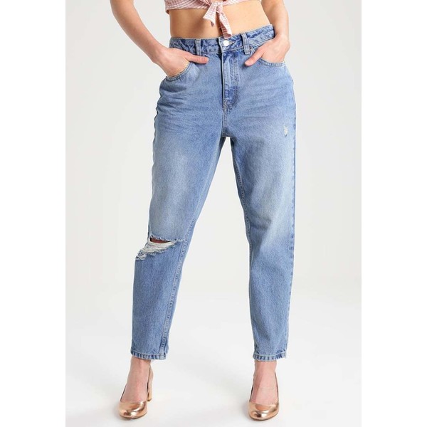 Topshop Petite Jeansy Relaxed fit middenim TP721N05U