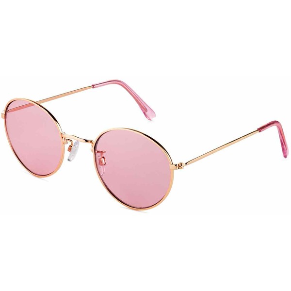 H&M Okulary przeciwsłoneczne 0369796016 Złoty/Różowy