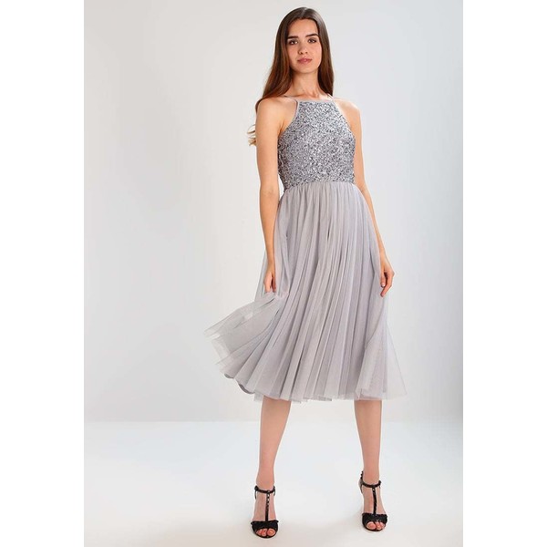 Lace & Beads Tall SPRINKLE Sukienka koktajlowa light grey LAD21C004