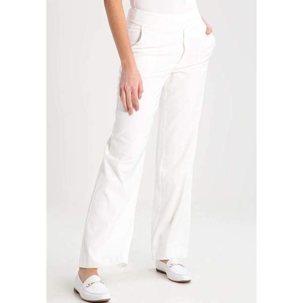 Bik Bok NICOLE FALCIANI DANIELE Spodnie materiałowe white BH921A01A