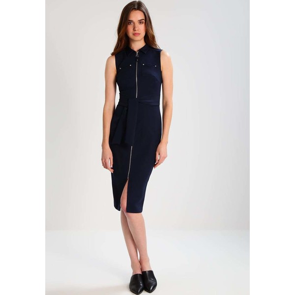 Dorothy Perkins Tall Sukienka koszulowa navy DOA21C00O