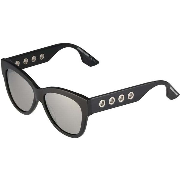 McQ Alexander McQueen Okulary przeciwsłoneczne black/silver-coloured MQ151K000