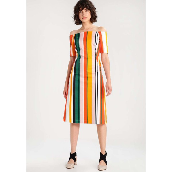 Finery LOXHAM OFF SHOULDER Sukienka letnia multi-coloured FIC21C00K