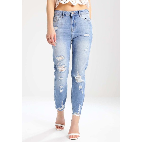New Look Petite Jeansy Relaxed fit blue NL721N022