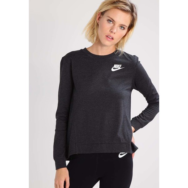 Nike Sportswear Sweter black heather/sail NI121A040