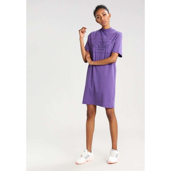 Cheap Monday SMASH Sukienka z dżerseju dusty purple CH621C014
