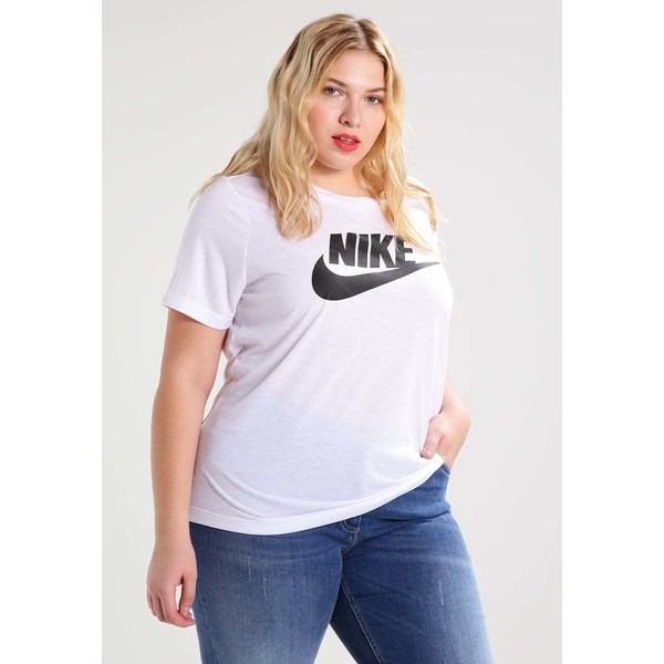 Nike Sportswear T-shirt z nadrukiem white NI121D09F