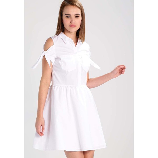 Oasis Sukienka koszulowa white OA221C0CC