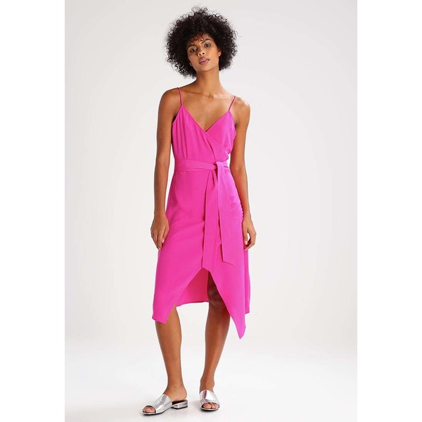 Warehouse Sukienka letnia pink WA221C0AT
