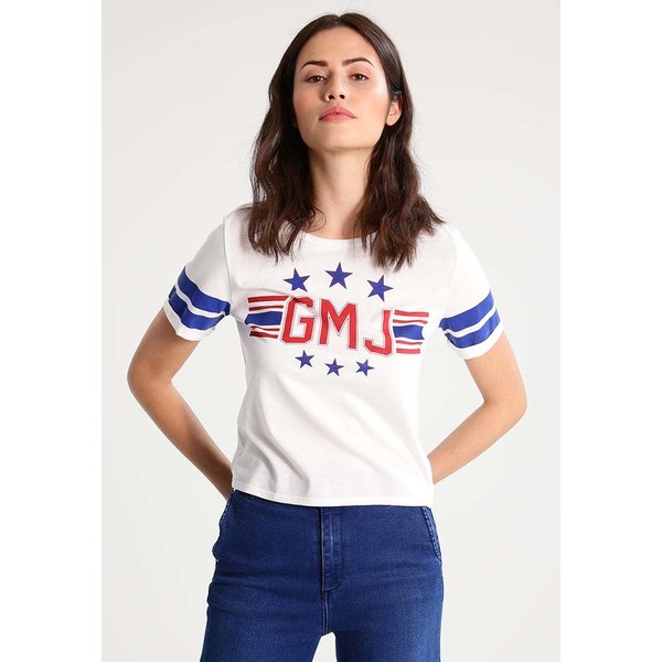 Volcom GEORGIA MAY JAGGER T-shirt z nadrukiem star white V1921D01N