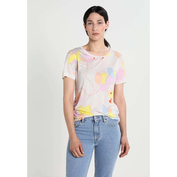 Stine Goya RIKKE WINE T-shirt z nadrukiem spring S0U21D007