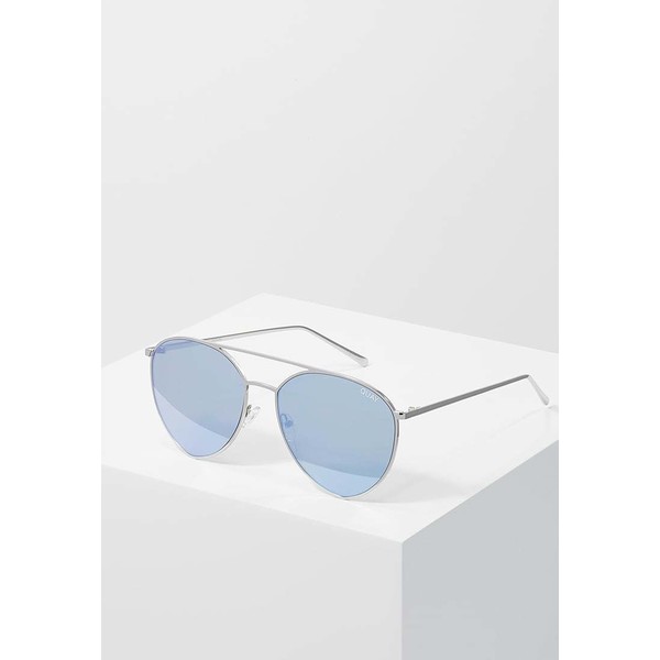 Quay INDIO Okulary przeciwsłoneczne silver/blue Q0151K00B