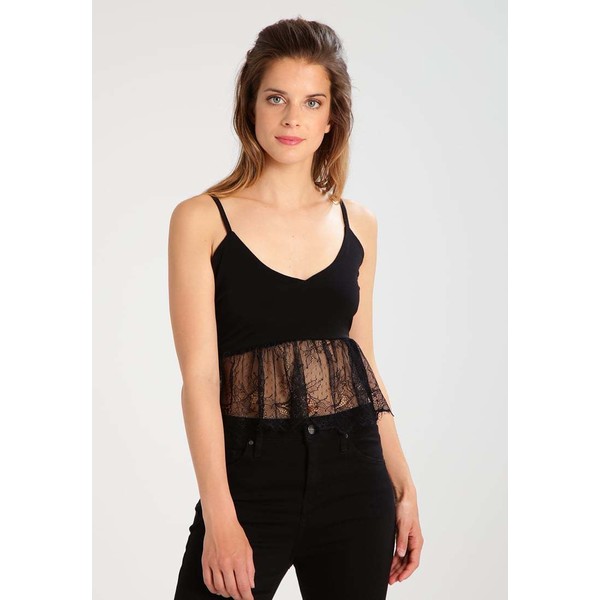 Missguided Petite EXCLUSIVE Top black M0V21E00N
