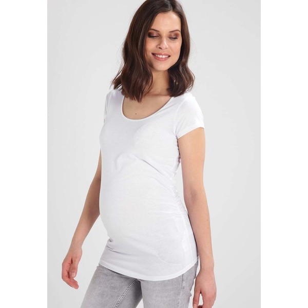 New Look Maternity 2 PACK T-shirt z nadrukiem white N0B29G018