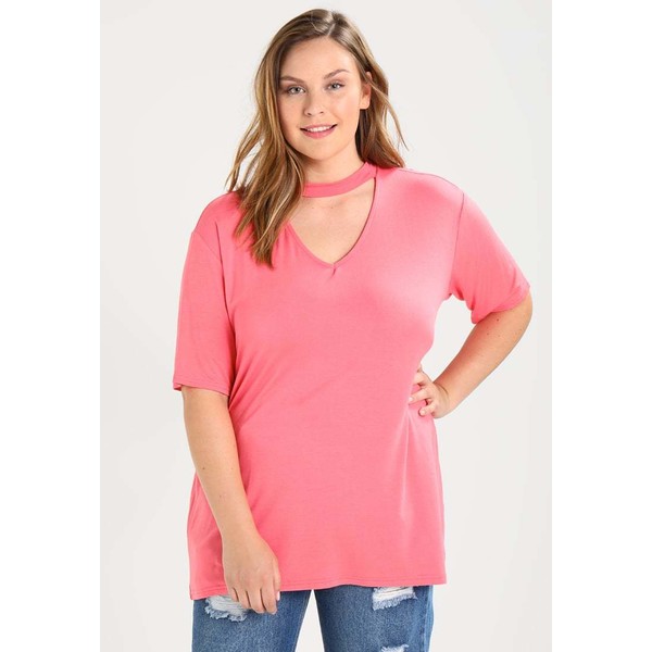Dorothy Perkins Curve T-shirt z nadrukiem pink DP621E04Q