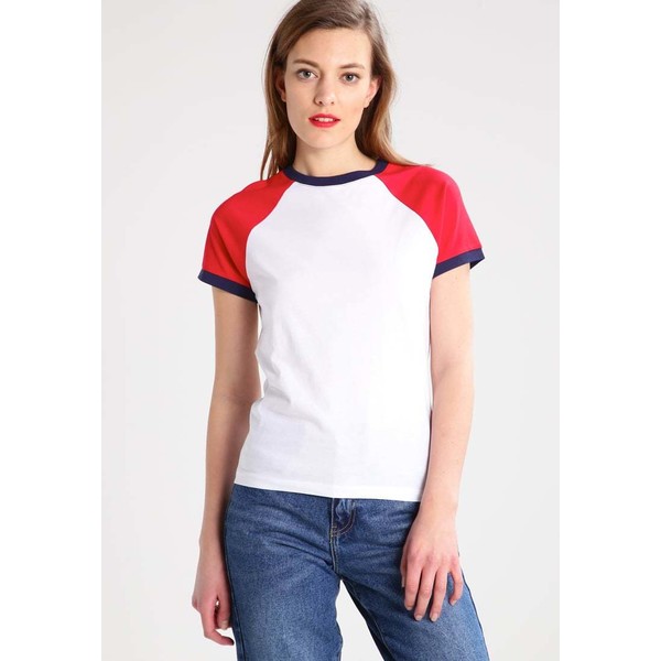 TWINTIP T-shirt z nadrukiem red/white TW421DA7N