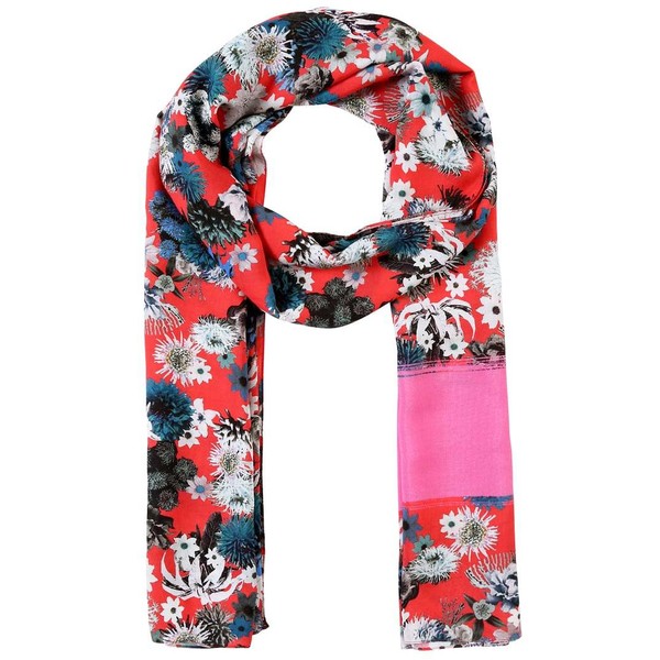 PS by Paul Smith MARINE FLORAL Szal pink PS751G000