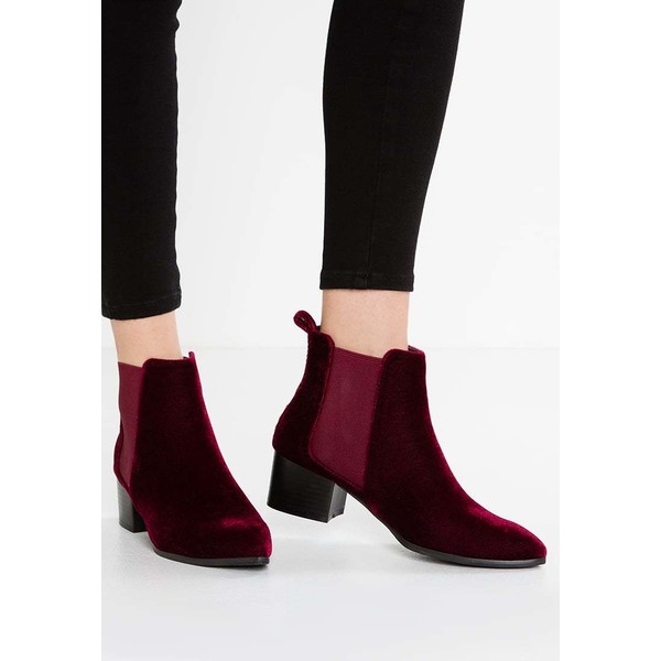 Missguided Ankle boot burgundy M0Q11N019