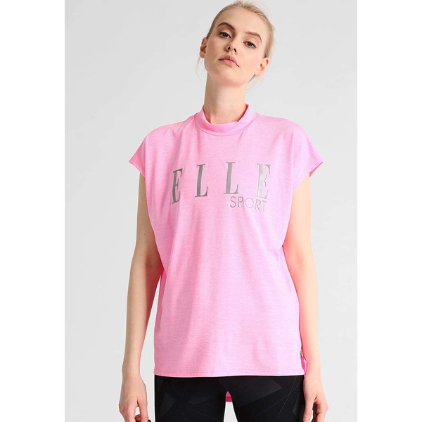 Elle Sport T-shirt z nadrukiem strawberry cream marl E0B41D002