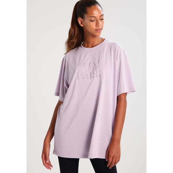 Ivy Park T-shirt z nadrukiem lilac IV221D02R