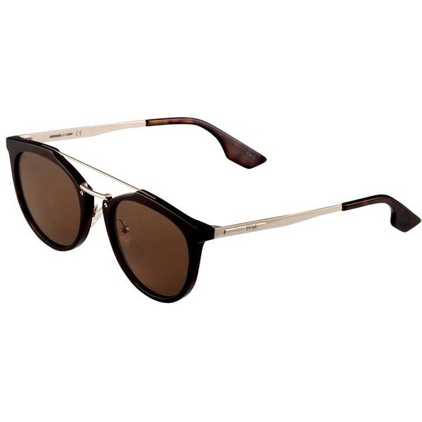 McQ Alexander McQueen Okulary przeciwsłoneczne brown MQ154K001