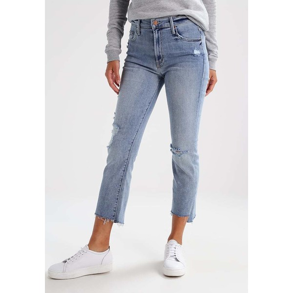 Mother INSIDER CROP STEP FRAY Jeansy Bootcut chatterbox MH321N00E