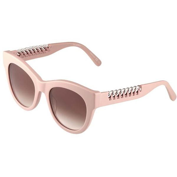 Stella McCartney Okulary przeciwsłoneczne pink/silver-coloured/brown S0Y51K00C