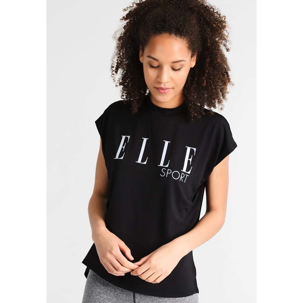 Elle Sport STUDIO T-shirt z nadrukiem black duo E0B41D009