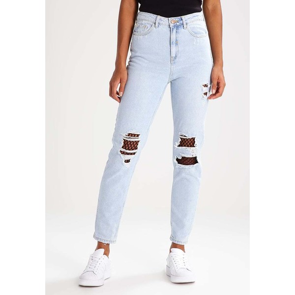 New Look Jeansy Relaxed fit pale blue NL021N07S