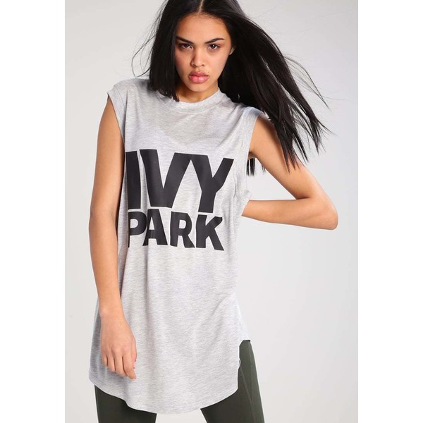 Ivy Park PROGRAMME LOGO T-shirt z nadrukiem light grey marl IV221D027