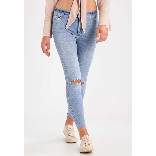 New Look VANESSA DISCO Jeans Skinny Fit pale blue NL021N06X
