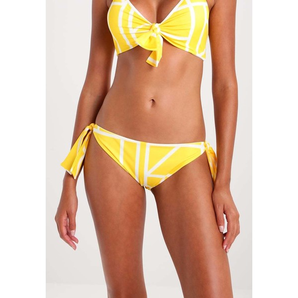 Lavish Alice ABSTRACT PRINT TIE SIDE Dół od bikini yellow L0K81I001