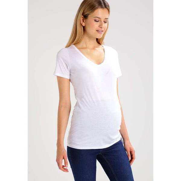 New Look Maternity 2 PACK T-shirt z nadrukiem white N0B29G02S