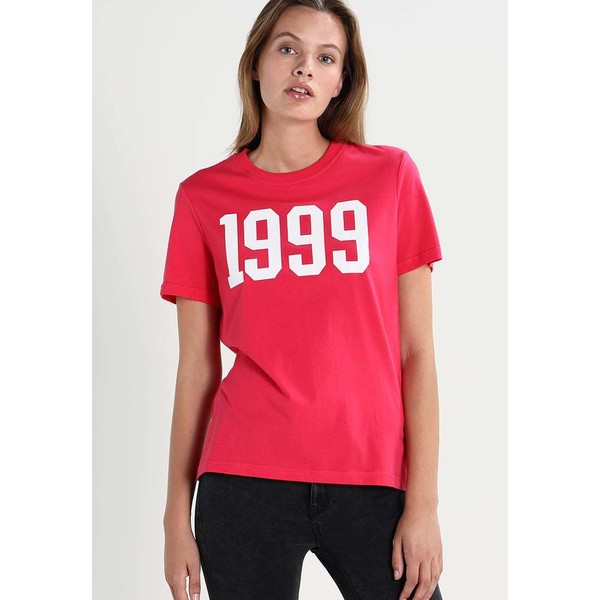 Brooklyn's Own by Rocawear T-shirt z nadrukiem rose red BH621DA0G