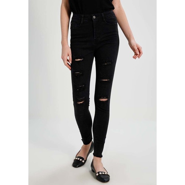 Missguided SINNER Jeans Skinny Fit black M0Q21N02C