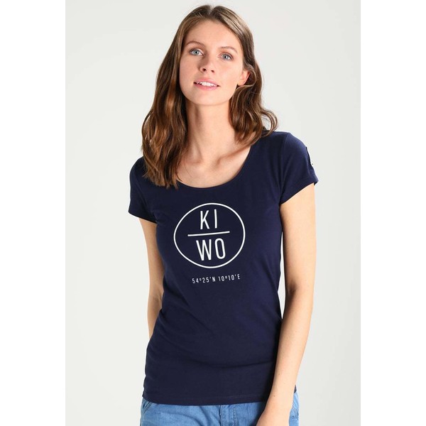 Gaastra KAYLEE T-shirt z nadrukiem bleu G1021D05G
