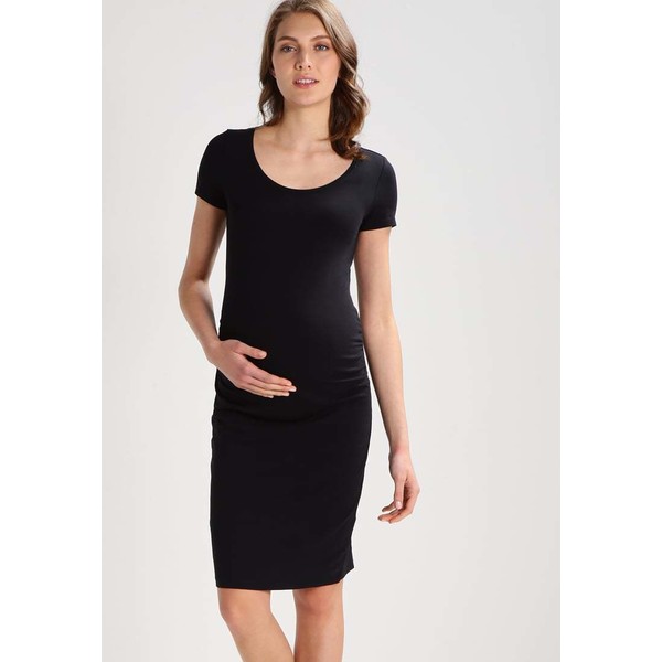 Zalando Essentials Maternity Sukienka z dżerseju black ZX029FA0E