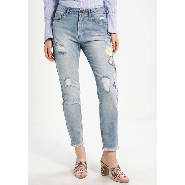 Jennyfer DRAWF Jeansy Relaxed fit sky blue JE121N00O