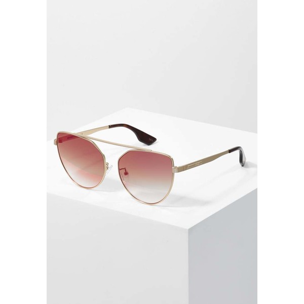 McQ Alexander McQueen Okulary przeciwsłoneczne gold/pink MQ151K003