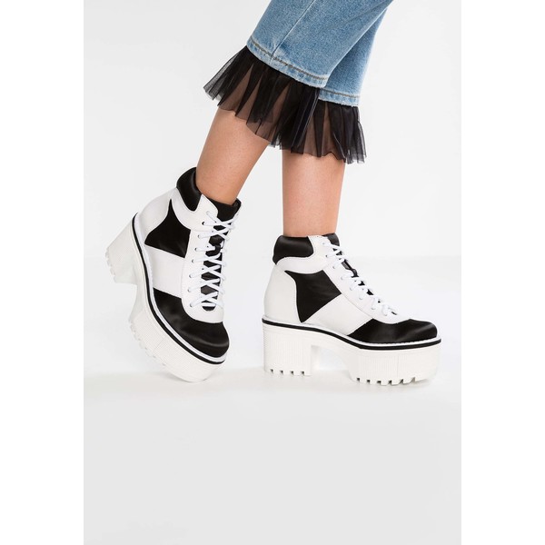 JC Play MAGEE Ankle boot black/white JC011N00D