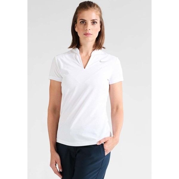 Nike Golf AEROREACT T-shirt basic white/flourescent silver NI441D00V