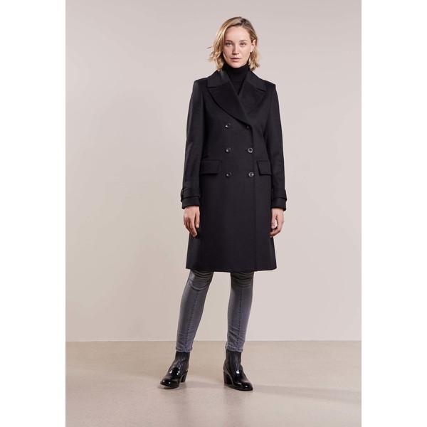 Belstaff DELMERE Płaszcz wełniany /Płaszcz klasyczny black BE921P002
