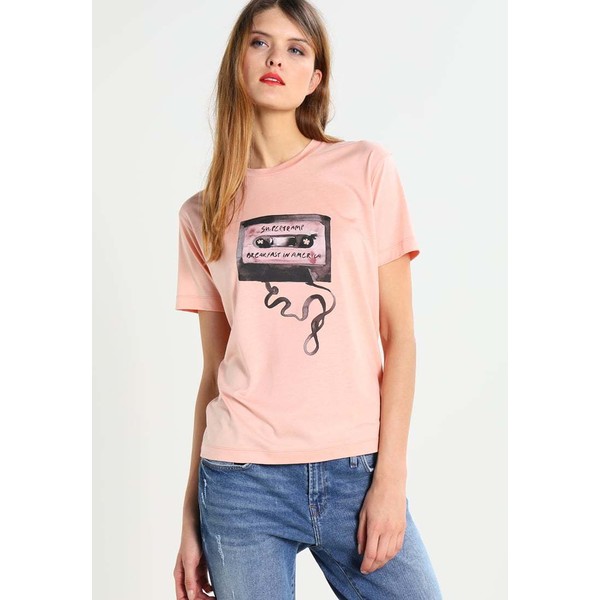 Stine Goya MILO KEEPSAKE T-shirt z nadrukiem rose S0U21D009