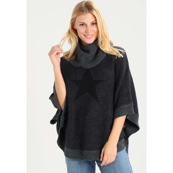 Kaffe STAR Sweter dark grey melange KA321I06X