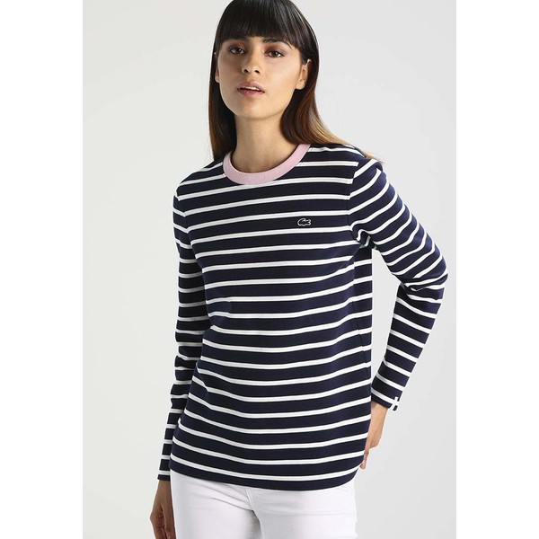 Lacoste LIVE Sweter marine/falaise orchidee L4721J00H