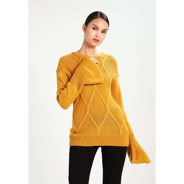 Derhy AMETHYSTE Sweter jaune RD521I02G