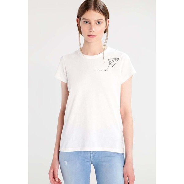 Rag&Bone T-shirt z nadrukiem blanc R0721D005