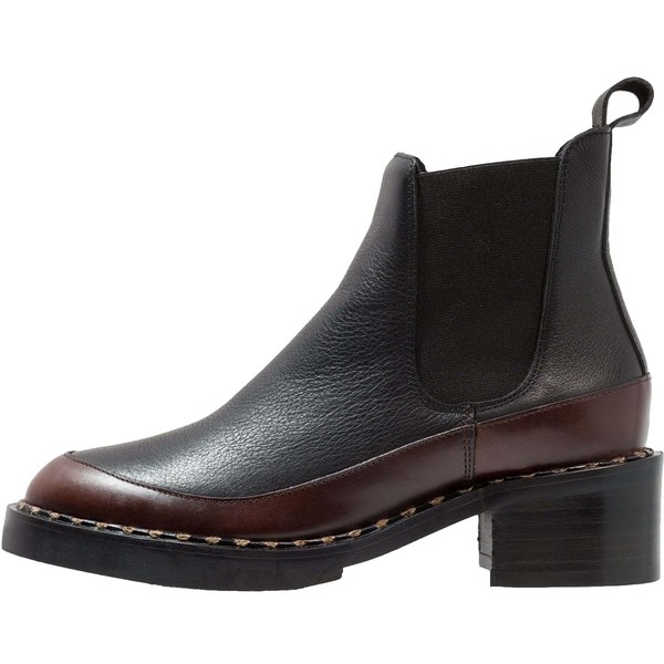 another project Ankle boot black/bordeaux A0511N008
