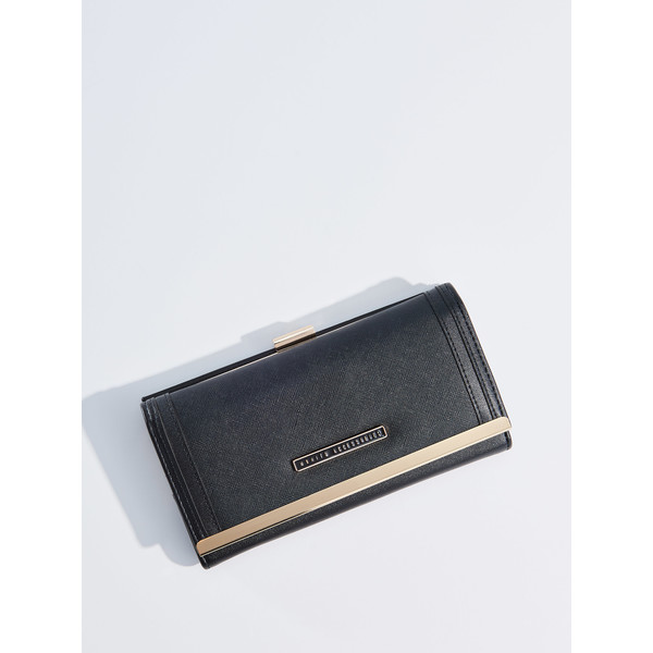 Mohito Duży czarny portfel RV325-99X
