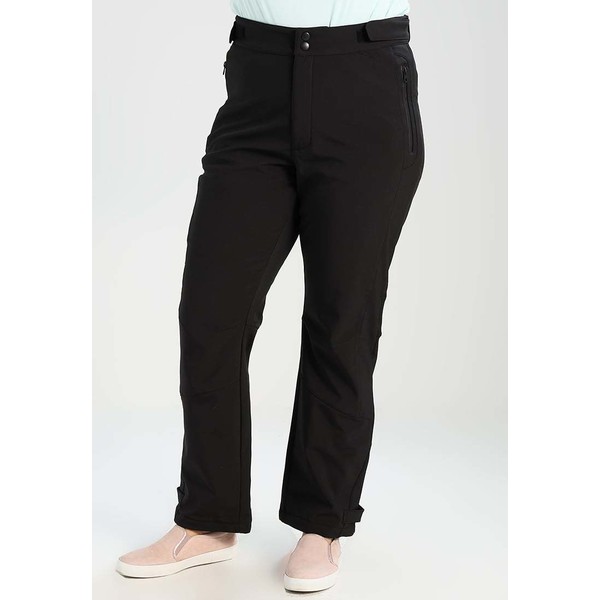 Zizzi SHELL PANTS Spodnie materiałowe black Z1721A01J